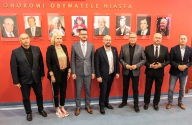 Spotkanie prezydent&oacute;w Tczew Starogard