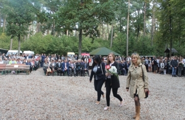 Uroczystości pod pomnikiem w Szpęgawsku 2017