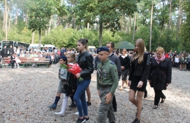 Uroczystości pod pomnikiem w Szpęgawsku 2017