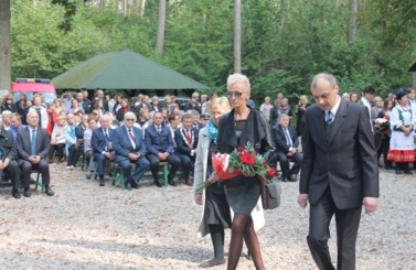 Uroczystości pod pomnikiem w Szpęgawsku 2017