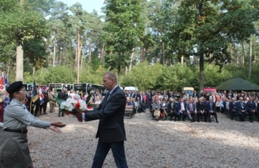 Uroczystości pod pomnikiem w Szpęgawsku 2017