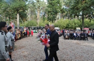 Uroczystości pod pomnikiem w Szpęgawsku 2017