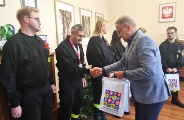 Spotkanie z OSP Starogard Gdański