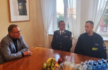Spotkanie z OSP Starogard Gdański