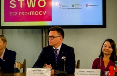 Inauguracja kampanii społecznej Dzieciństwo bez Przemocy