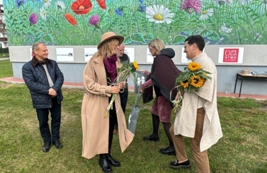Nowy mural na osiedlu Kopernika