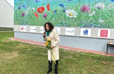 Nowy mural na osiedlu Kopernika