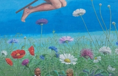 Nowy mural na osiedlu Kopernika