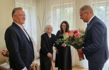 100. urodziny Krystyny Płaczek
