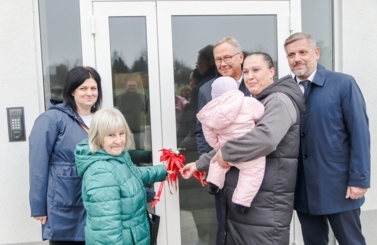Przekazanie kluczy na osiedlu Piast&oacute;w