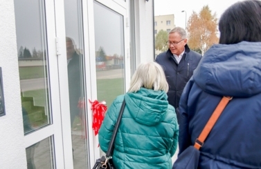 Przekazanie kluczy na osiedlu Piast&oacute;w