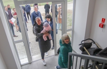 Przekazanie kluczy na osiedlu Piast&oacute;w