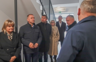 Przekazanie kluczy na osiedlu Piast&oacute;w