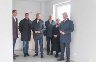 Przekazanie kluczy na osiedlu Piast&oacute;w
