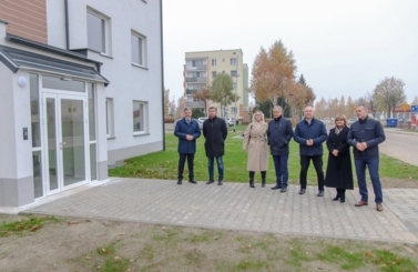 Przekazanie kluczy na osiedlu Piast&oacute;w