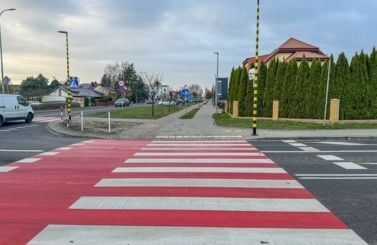 Przejście dla pieszych aktywne na Ryemonta