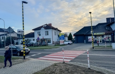 Przejście dla pieszych aktywne na Ryemonta