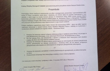 LIST INTENCYJNY PZPN