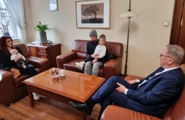 Kacper - pierwsze starogardzkie dziecko 2025 r. 
