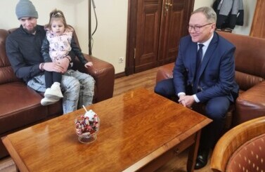 Kacper - pierwsze starogardzkie dziecko 2025 r. 