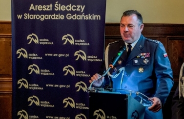 Pożegnanie zastępcy dyrektora Aresztu Śledczego