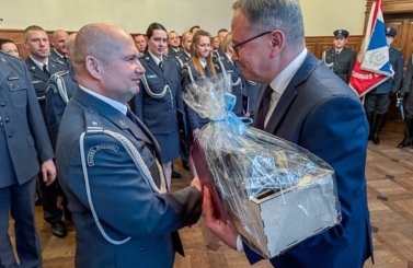 Pożegnanie zastępcy dyrektora Aresztu Śledczego