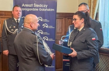 Pożegnanie zastępcy dyrektora Aresztu Śledczego