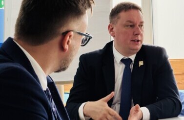 MMS konsultacja programu - odwiedziny Ministra ds. Społeczeństwa Obywateksiego