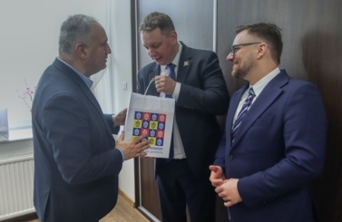 MMS konsultacja programu - odwiedziny Ministra ds. Społeczeństwa Obywateksiego