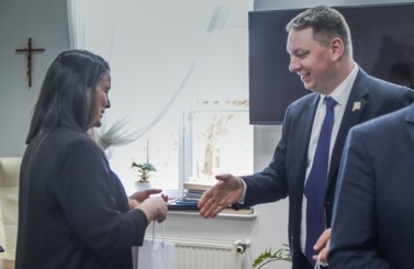 MMS konsultacja programu - odwiedziny Ministra ds. Społeczeństwa Obywateksiego