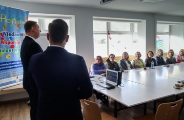 MMS konsultacja programu - odwiedziny Ministra ds. Społeczeństwa Obywateksiego
