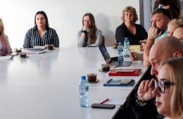 MMS konsultacja programu - odwiedziny Ministra ds. Społeczeństwa Obywateksiego