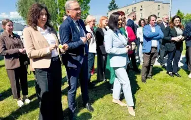 Otwarcie nowej linii technologicznej do rozwoju i wytwarzania lek&oacute;w RNA w ZF Polpharma w Starogardzie Gdańskim  18