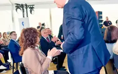 Otwarcie nowej linii technologicznej do rozwoju i wytwarzania lek&oacute;w RNA w ZF Polpharma w Starogardzie Gdańskim  28
