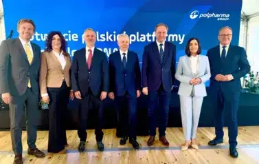 Otwarcie nowej linii technologicznej do rozwoju i wytwarzania lek&oacute;w RNA w ZF Polpharma w Starogardzie Gdańskim  42