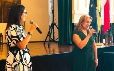 Przywitanie młodzieży z miasta partnerskiego Diepholz 25