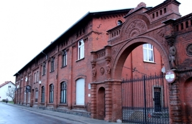 Brama przy Pałacu Wiechert&oacute;w