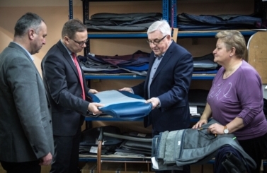 Wizyta w Sp&oacute;łdzielni Inwalid&oacute;w Pomorzanka
