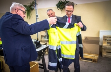 Wizyta w Sp&oacute;łdzielni Inwalid&oacute;w Pomorzanka