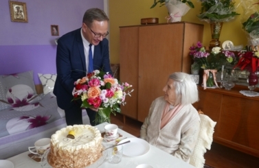 100. urodziny pani Agnieszki
