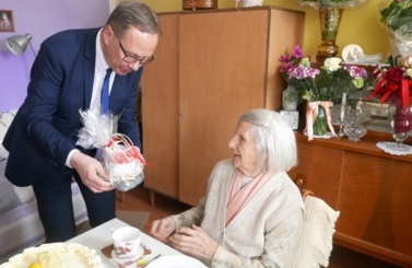 100. urodziny pani Agnieszki