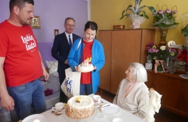 100. urodziny pani Agnieszki