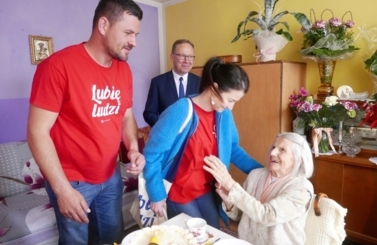 100. urodziny pani Agnieszki