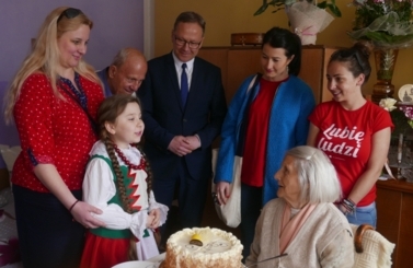 100. urodziny pani Agnieszki