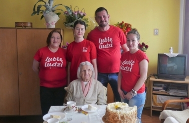 100. urodziny pani Agnieszki