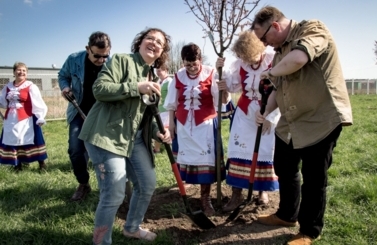 Akcja sadzenie drzew na 100-lecie niepodległości