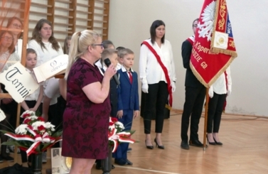 Przekazanie sztandaru PSP 8 