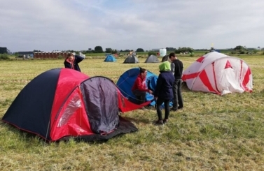 Starogardzcy harcerze na InterCamp