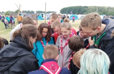 Starogardzcy harcerze na InterCamp