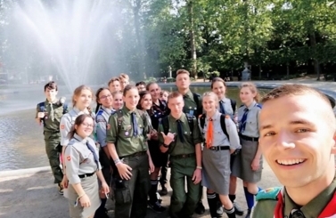 Starogardzcy harcerze na InterCamp